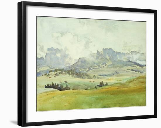 In the Dolomites, 1914-John Singer Sargent-Framed Giclee Print