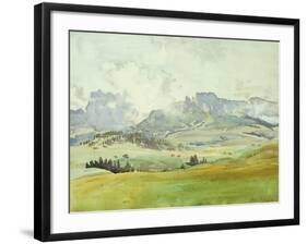 In the Dolomites, 1914-John Singer Sargent-Framed Giclee Print