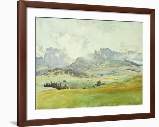 In the Dolomites, 1914-John Singer Sargent-Framed Giclee Print