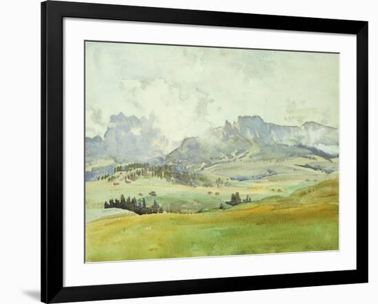 In the Dolomites, 1914-John Singer Sargent-Framed Giclee Print