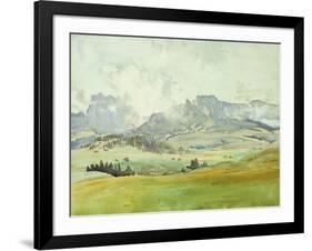 In the Dolomites, 1914-John Singer Sargent-Framed Giclee Print