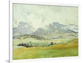 In the Dolomites, 1914-John Singer Sargent-Framed Giclee Print