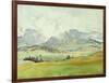 In the Dolomites, 1914-John Singer Sargent-Framed Giclee Print