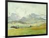 In the Dolomites, 1914-John Singer Sargent-Framed Giclee Print