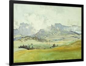 In the Dolomites, 1914-John Singer Sargent-Framed Giclee Print