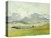 In the Dolomites-John Singer Sargent-Stretched Canvas