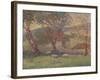 In the Downs Near Lewes, 1906-Robert Polhill Bevan-Framed Giclee Print