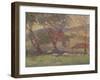 In the Downs Near Lewes, 1906-Robert Polhill Bevan-Framed Giclee Print