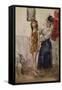 In the Dressing Room-Isaac Israels-Framed Stretched Canvas