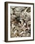 In the Duchess's Kitchen, Illustration to 'Alice's Adventures in Wonderland' by Lewis Carroll-Arthur Rackham-Framed Giclee Print