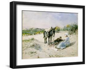 In the Dunes-Hugo Mühlig-Framed Giclee Print