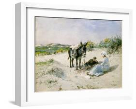 In the Dunes-Hugo Mühlig-Framed Giclee Print