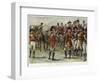 In the Early Days of Our Century, a Review in 1800-Frank Dadd-Framed Giclee Print
