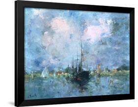 In the Environs of Rotterdam-Lucien Frank-Framed Giclee Print