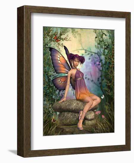 In The Fairytale Forest-Atelier Sommerland-Framed Art Print