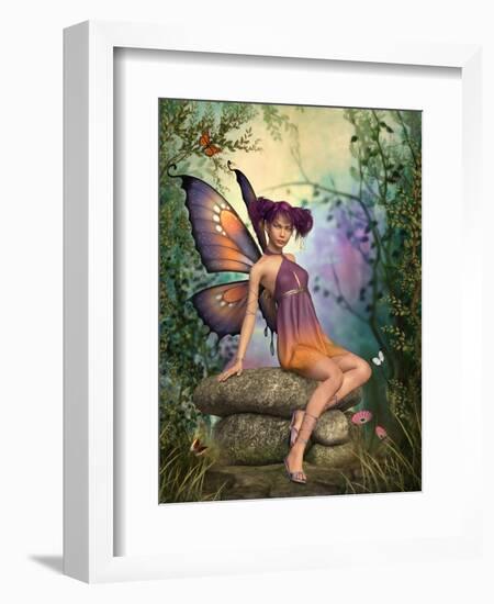 In The Fairytale Forest-Atelier Sommerland-Framed Art Print