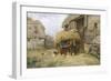 In the Farmyard-William Blacklock-Framed Giclee Print