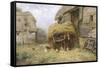 In the Farmyard-William Blacklock-Framed Stretched Canvas