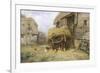 In the Farmyard-William Blacklock-Framed Giclee Print