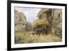 In the Farmyard-William Blacklock-Framed Giclee Print