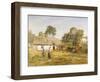 In the Farmyard-Marie Francois Girard-Framed Giclee Print