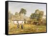 In the Farmyard-Marie Francois Girard-Framed Stretched Canvas