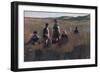 In the Field, C1875-Eastman Johnson-Framed Giclee Print