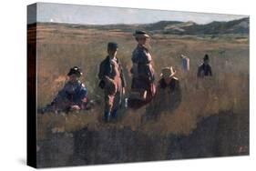 In the Field, C1875-Eastman Johnson-Stretched Canvas