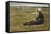 In the Field, C1890-Max Liebermann-Framed Stretched Canvas