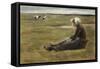 In the Field, C1890-Max Liebermann-Framed Stretched Canvas