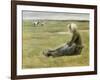In the Field. Ca. 1890-Max Liebermann-Framed Giclee Print