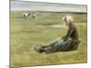 In the Field. Ca. 1890-Max Liebermann-Mounted Giclee Print