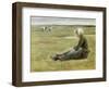 In the Field. Ca. 1890-Max Liebermann-Framed Giclee Print