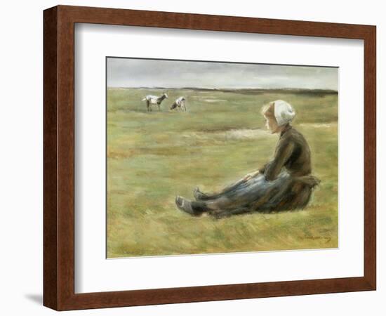 In the Field. Ca. 1890-Max Liebermann-Framed Giclee Print