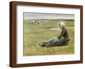 In the Field. Ca. 1890-Max Liebermann-Framed Giclee Print