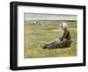 In the Field. Ca. 1890-Max Liebermann-Framed Giclee Print