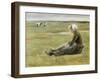 In the Field. Ca. 1890-Max Liebermann-Framed Giclee Print