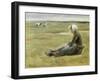 In the Field. Ca. 1890-Max Liebermann-Framed Giclee Print