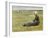 In the Field. Ca. 1890-Max Liebermann-Framed Giclee Print