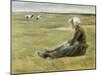 In the Field. Ca. 1890-Max Liebermann-Mounted Giclee Print