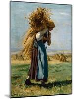 In the Fields, 1887-Julien Dupre-Mounted Giclee Print