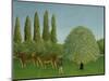 In the Fields, 1910-Henri Rousseau-Mounted Giclee Print