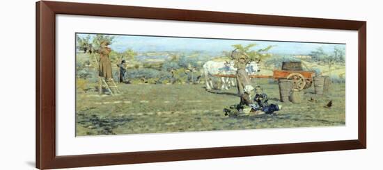 In the Fields, Ca 1891-Niccolo Cannicci-Framed Giclee Print