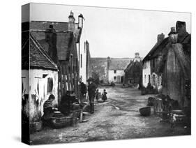 In the Fishertown, Cromarty, Scotland, 1924-1926-Valentine & Sons-Stretched Canvas