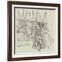 In the Flower-Market, Cours St Louis, Marseilles-null-Framed Giclee Print