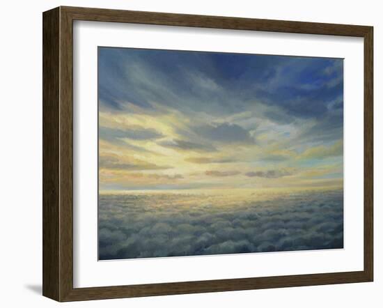 In The Footsteps Of Icarus-kirilstanchev-Framed Art Print