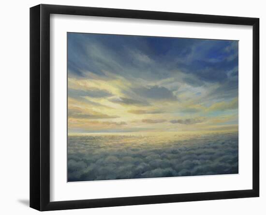 In The Footsteps Of Icarus-kirilstanchev-Framed Art Print