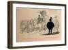 In the foreground of the Tableau may be observed a Patrician-John Leech-Framed Premium Giclee Print