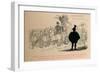 In the foreground of the Tableau may be observed a Patrician-John Leech-Framed Premium Giclee Print