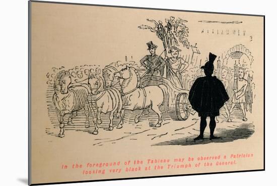 In the foreground of the Tableau may be observed a Patrician-John Leech-Mounted Giclee Print